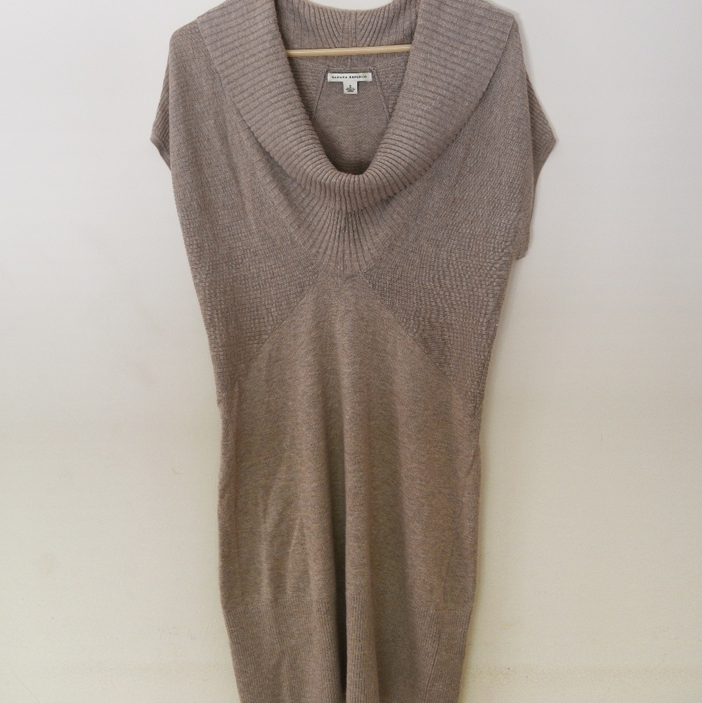 BR sweater dress cowl neck